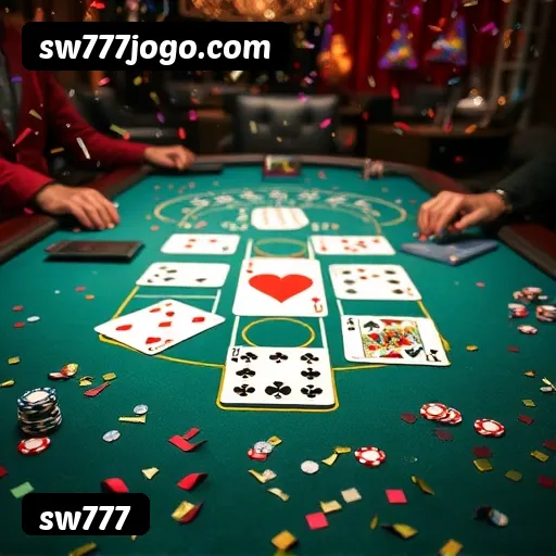 Jogos de Mesa Premium sw777 - Blackjack, Roleta, Baccarat